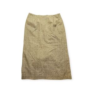 Pendleton Long Silk And Wool Blend Vintage Skirt Grey And Size 16